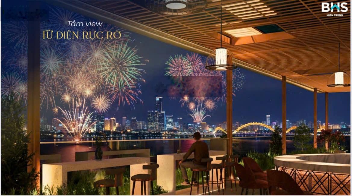 Căn hộ 2 ngủ, 2rest dự án The Poet Residence đi bộ ra biển Mỹ Khê. Sở hữu lâu dài. LH 0905061996