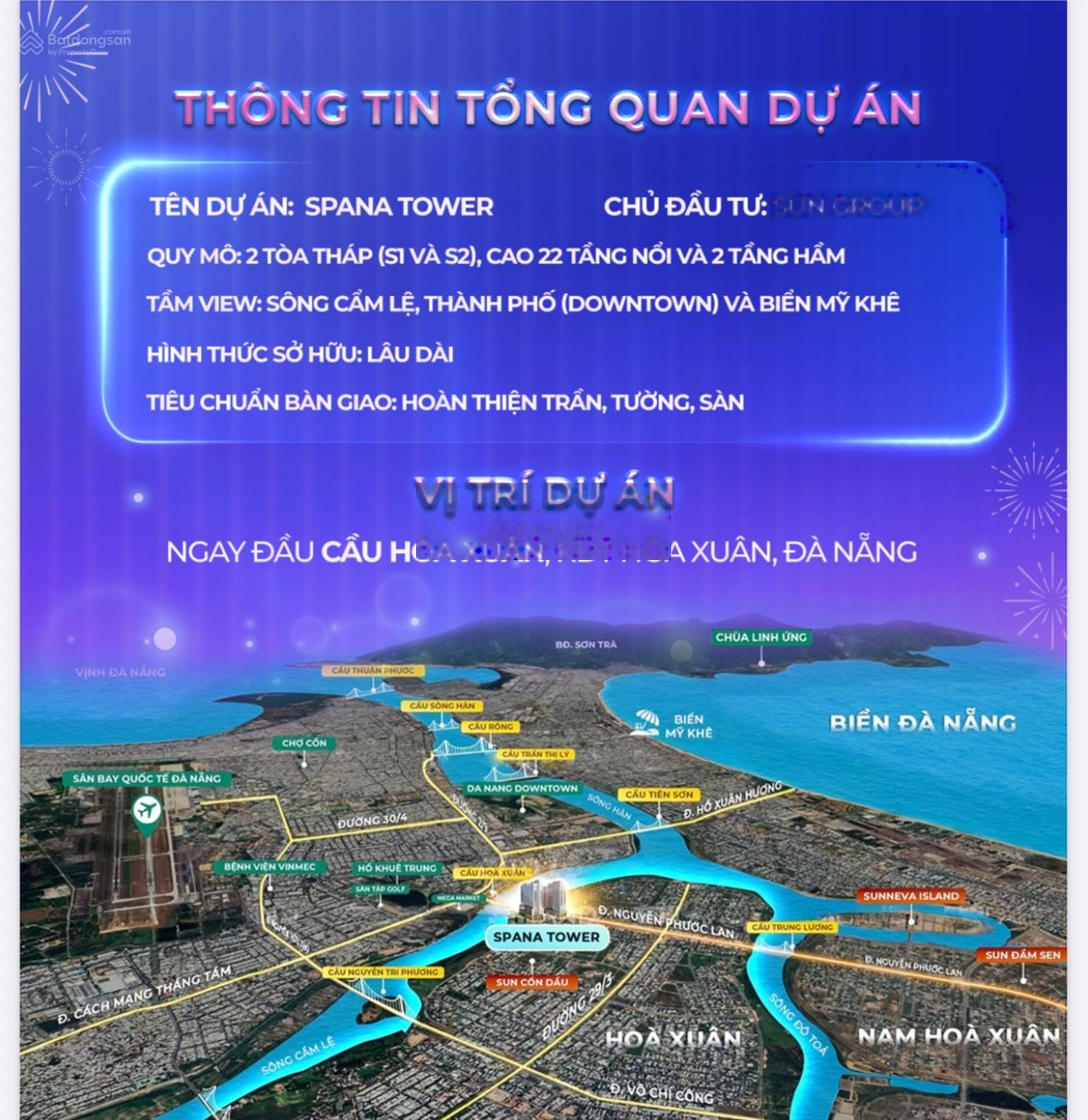 Chỉ cần 1.62 tỷ sở hữu ngay căn 3PN trực diện sông, view pháo hoa, hướng ĐB, LH Em Na 0932509097