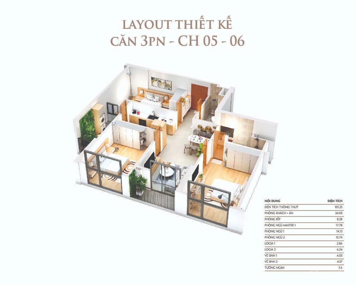 Chủ nhà thiện chí bán nhanh căn 101m 3pn, bc đn tại khai sơn, tầng cực đẹp, view hồ, giá 8.0x bp