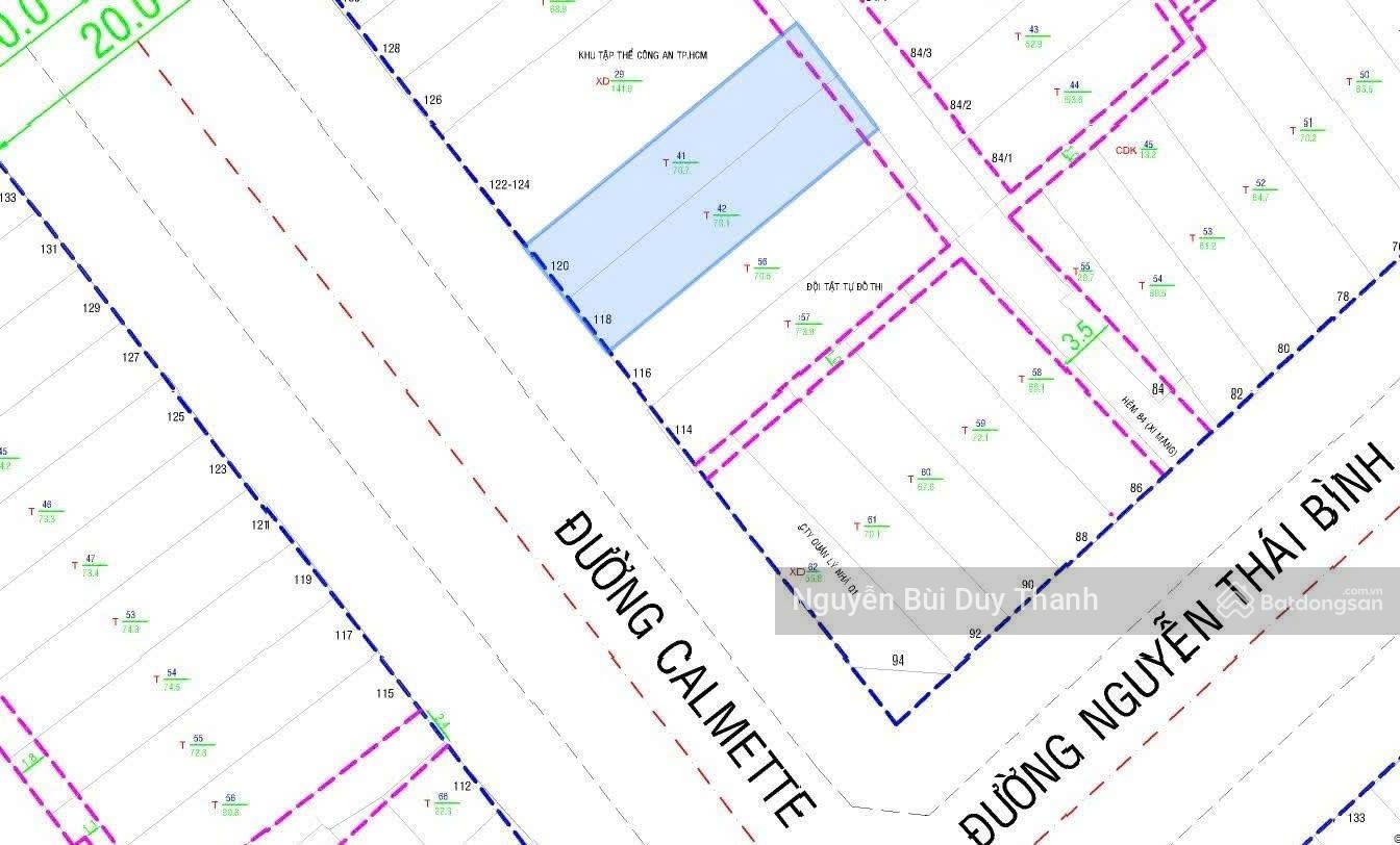 Bán nhà chính chủ 118-120 Calmette, Phường Nguyễn Thái Bình, Quận 1 GIÁ: 128 T