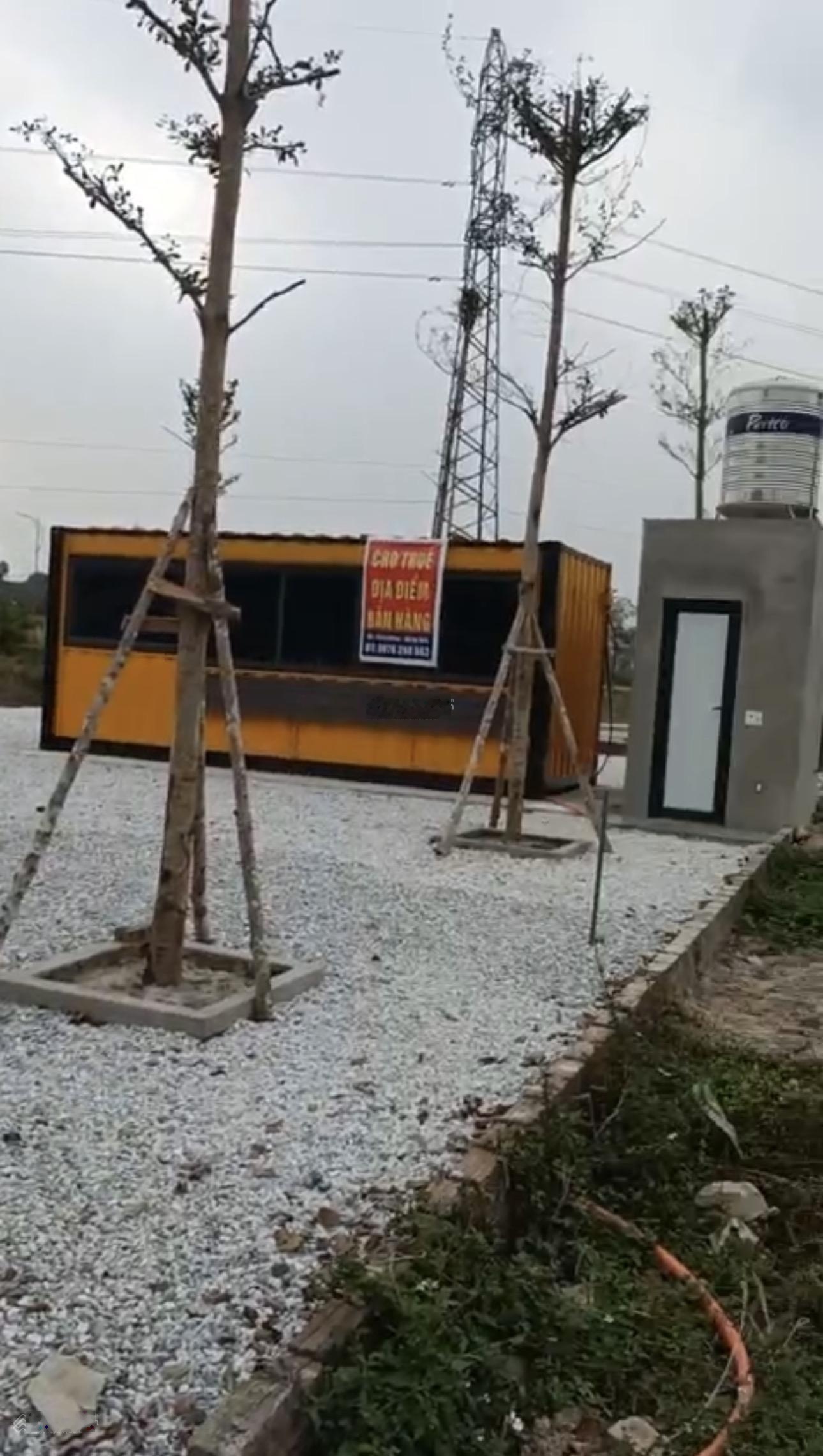 Cho thuê quán contanier rất đẹp tại kđt Vinaconex 3 Phổ Yên!