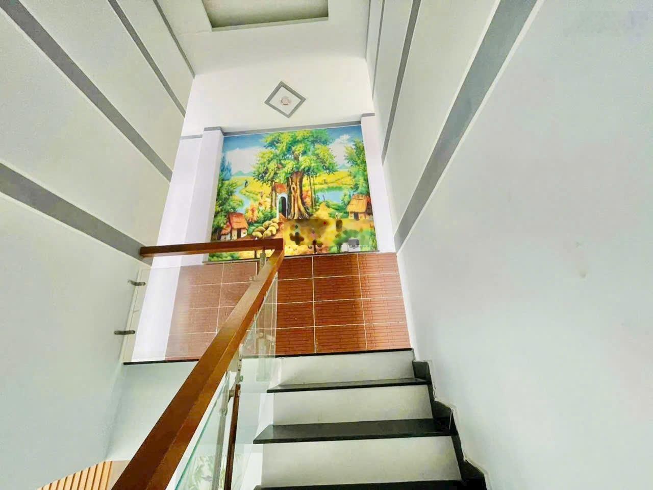 Bán nhà 1T1L gần cầu Hoá An, 72m2, SR,TC, đường oto chỉ 2,6 tỷ