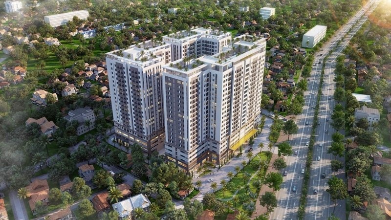 cho thuê: Chung cư Lavita Charm, Ngã tư Bình Thái, TP. Thủ Đức Diện tích: 52m² | 1 phòng ngủ