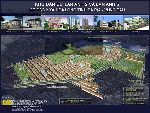 Bán nhanh đất nền Lan Anh tại Hoà Long, TP Bà rịa