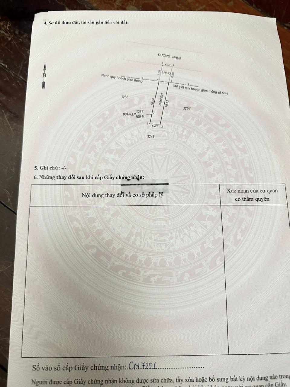 Bán 2 lô đất mặt tiền sát chợ Đông Hoà, Gần siêu thị BigC Go Dĩ An