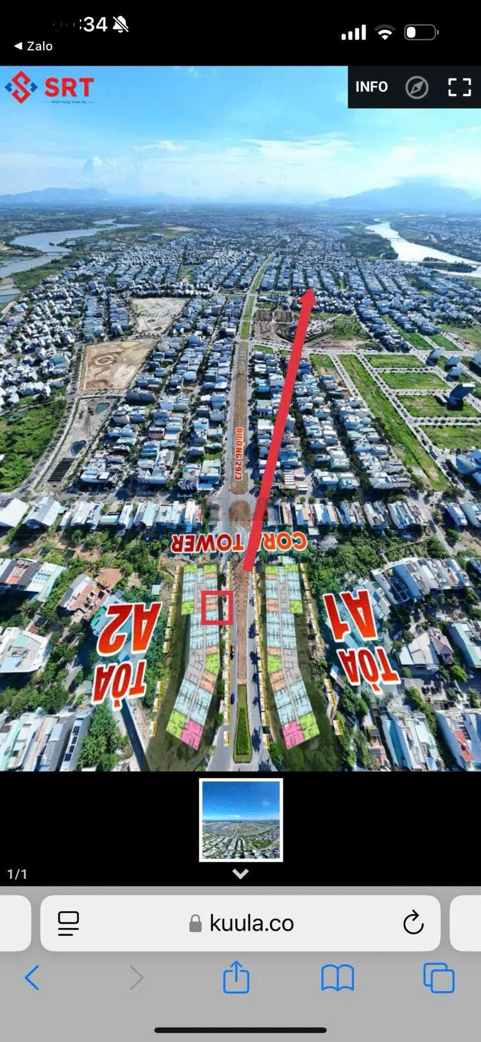 cora tower studio cho thuê dòng tiền tốt thanh toán sớm chỉ 1,790 tỷ