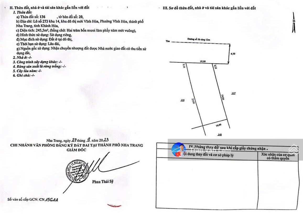 Rẻ nhất khu bến du thuyền chỉ 48,8 triệu/m - không có lô thứ 2 - cần bán gấp