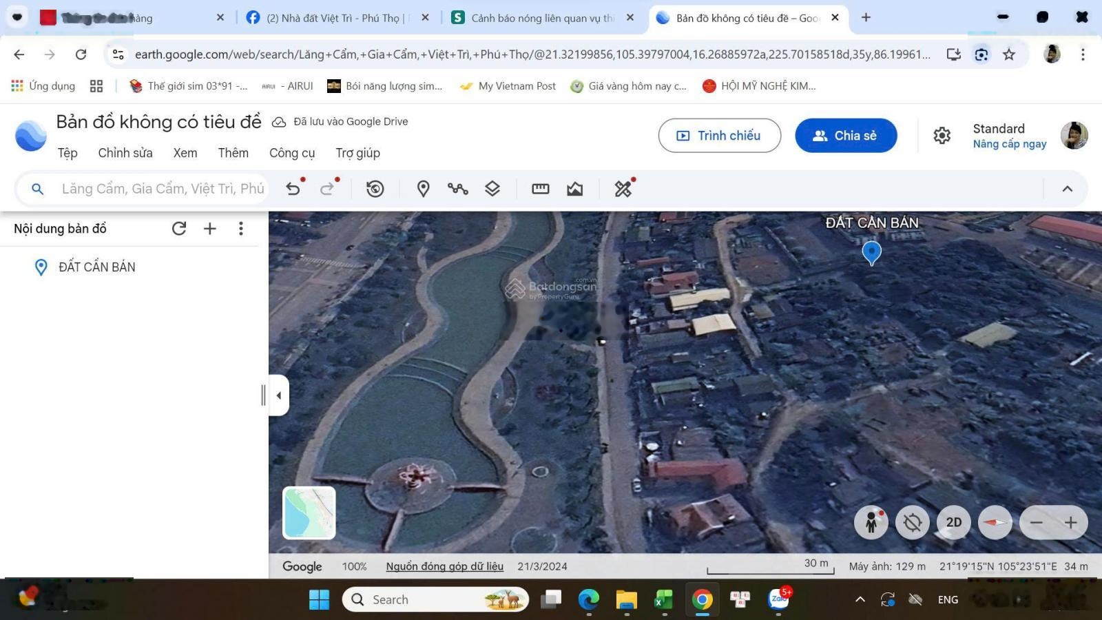 Bán đất siêu hot tại Lăng Cẩm, 40 tỷ, 1000m2, mặt tiền 20m