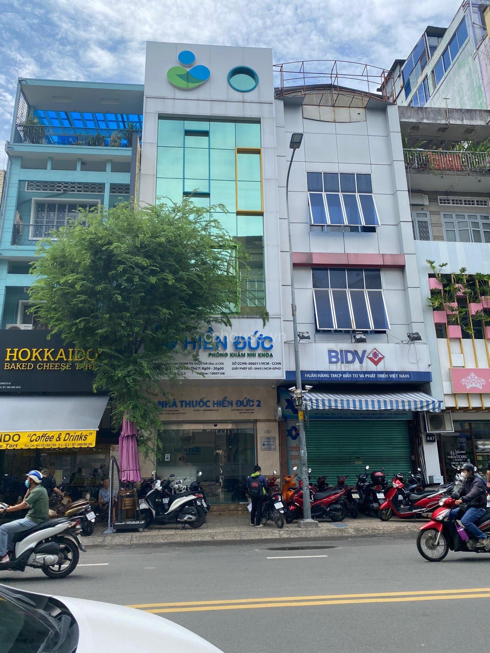 Siêu rẻ, siêu đầu tư. Mặt tiền Võ Văn Tần, P5, Q3. HDT: 90 triệu/tháng. Đầu tư lời ngay 5 tỷ