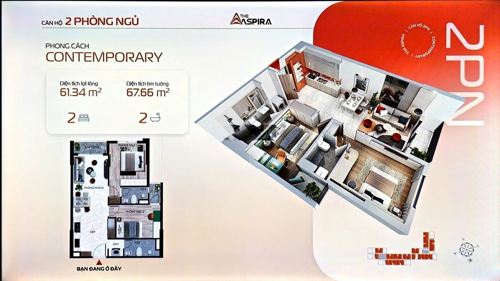 Săn ngay căn hộ 2PN cạnh Metrol số 1, hỗ trợ vay 80%, VTC đến khi nhận nhà chỉ 600 triệu.