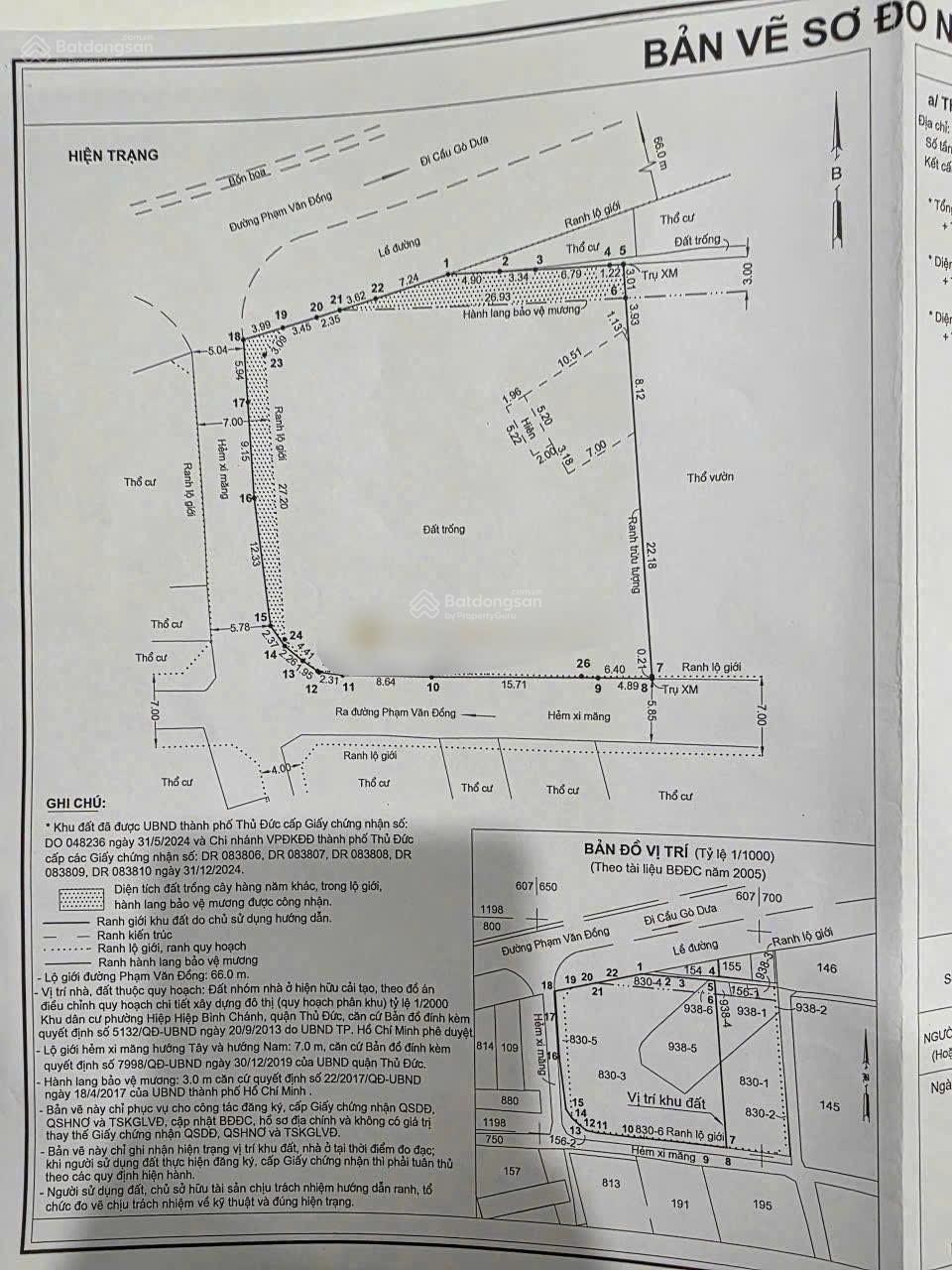 Góc 3 mặt tiền phạm văn đồng - 1.300m2 quỹ đất hiếm - xây building - giá tốt