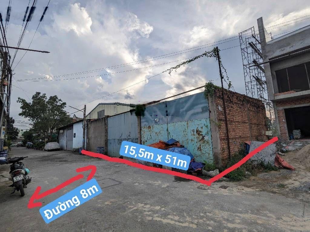 Siêu phẩm đất full thổ sau lưng Go Dĩ An diện tích lớn 787m2 (15,5 x 51m) đất vuông đẹp