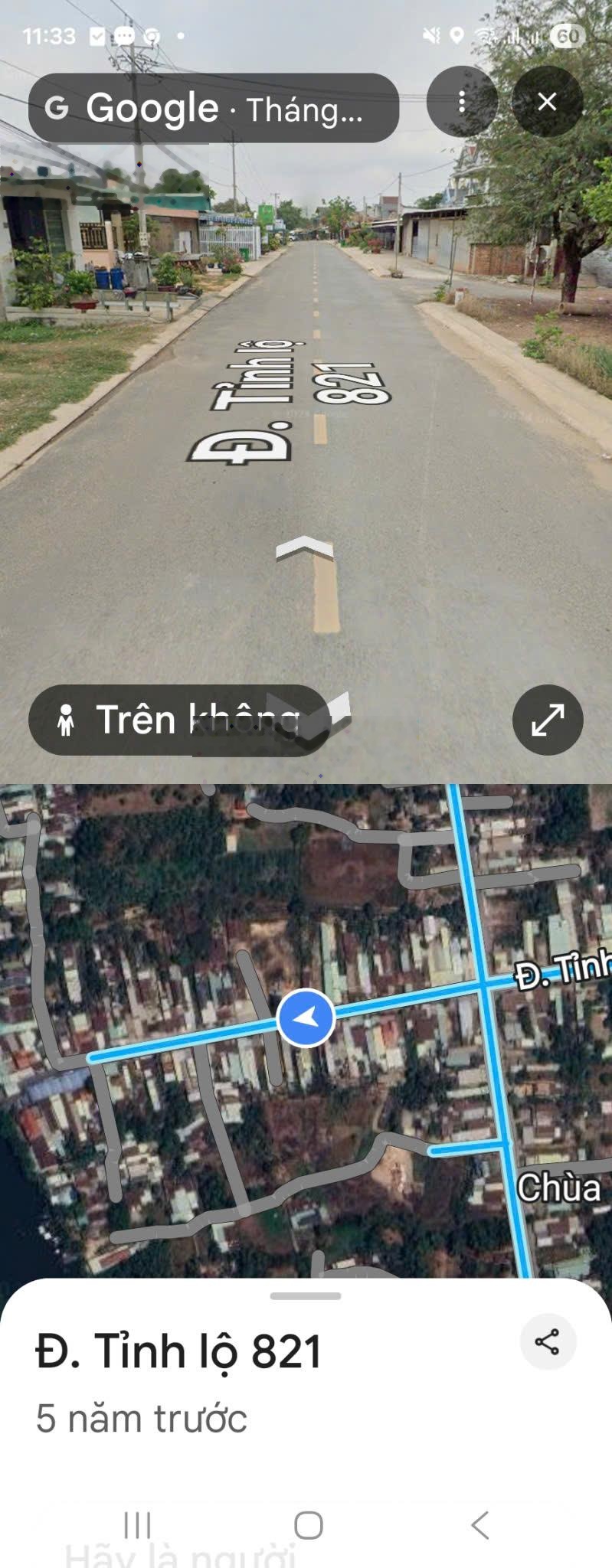 Cần bán gấp lô đất cực đẹp mặt tiền đường ĐT 821, xã Lộc Giang, huyện Đức Hòa, tỉnh Long An