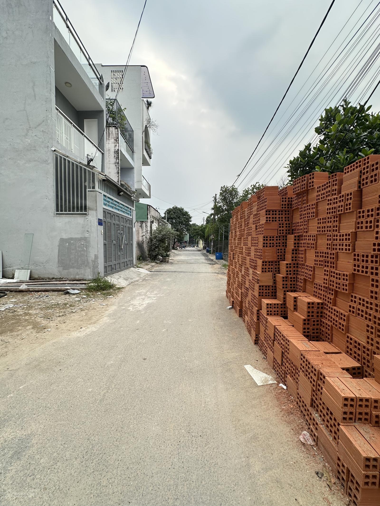 Đất FULL THỔ CƯ đường THẠNH XUÂN 24 phường Thạnh Xuân Q12 DT 68,6 m2 (4x17) hẻm thông 5m, giá : 4,0