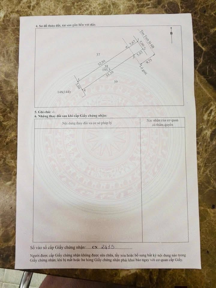 Bán đất 190m2 mặt tiền Tỉnh Lộ 31m, Phong Hoà, Phong Điền, Thừa Thiên Huế