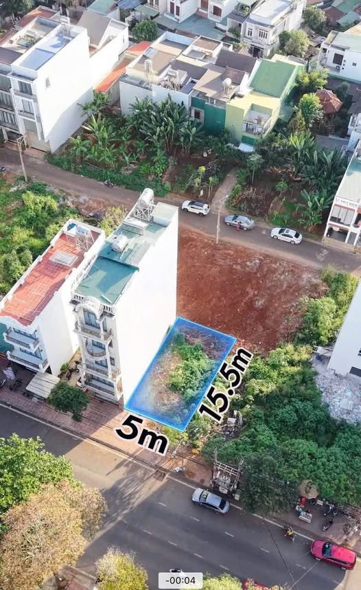 Đất tái định cư mặt tiền lý tự trọng, sát chợ Tân An - kinh doanh đắc địa