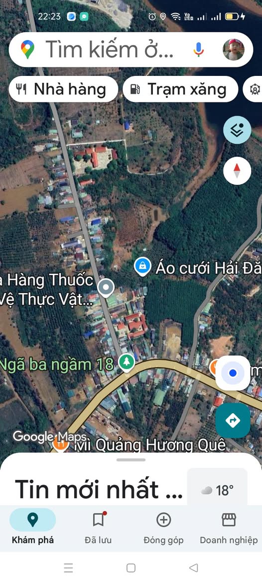 Đất vàng 1 ha tại ngã ba ngầm xã Nhân Cơ, Đắk Rlap, Đắk Nông