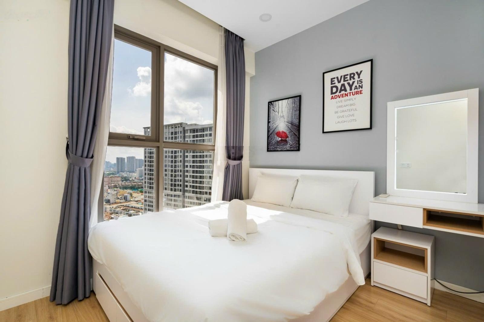 Cho thuê CC The Tresor, 21 triệu VND, 75m2, view đẹp, đầy đủ nội thất tại Bến Vân Đồn, Q4, HCM