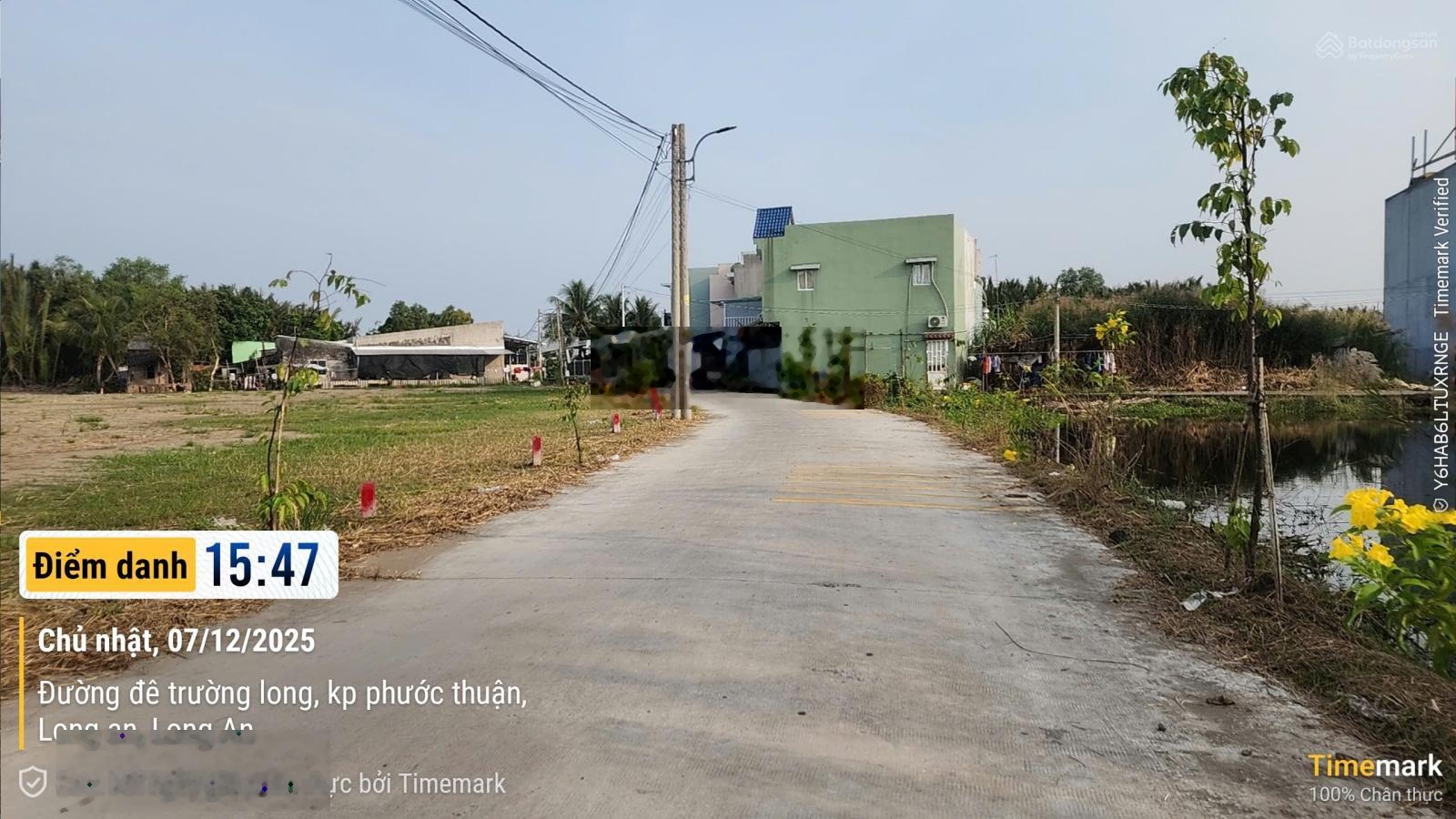 Bán đất mặt tiền xe hơi Cần Giuộc 120m2 giá 1.39 tỷ sát bên Sài Gòn Riverpark