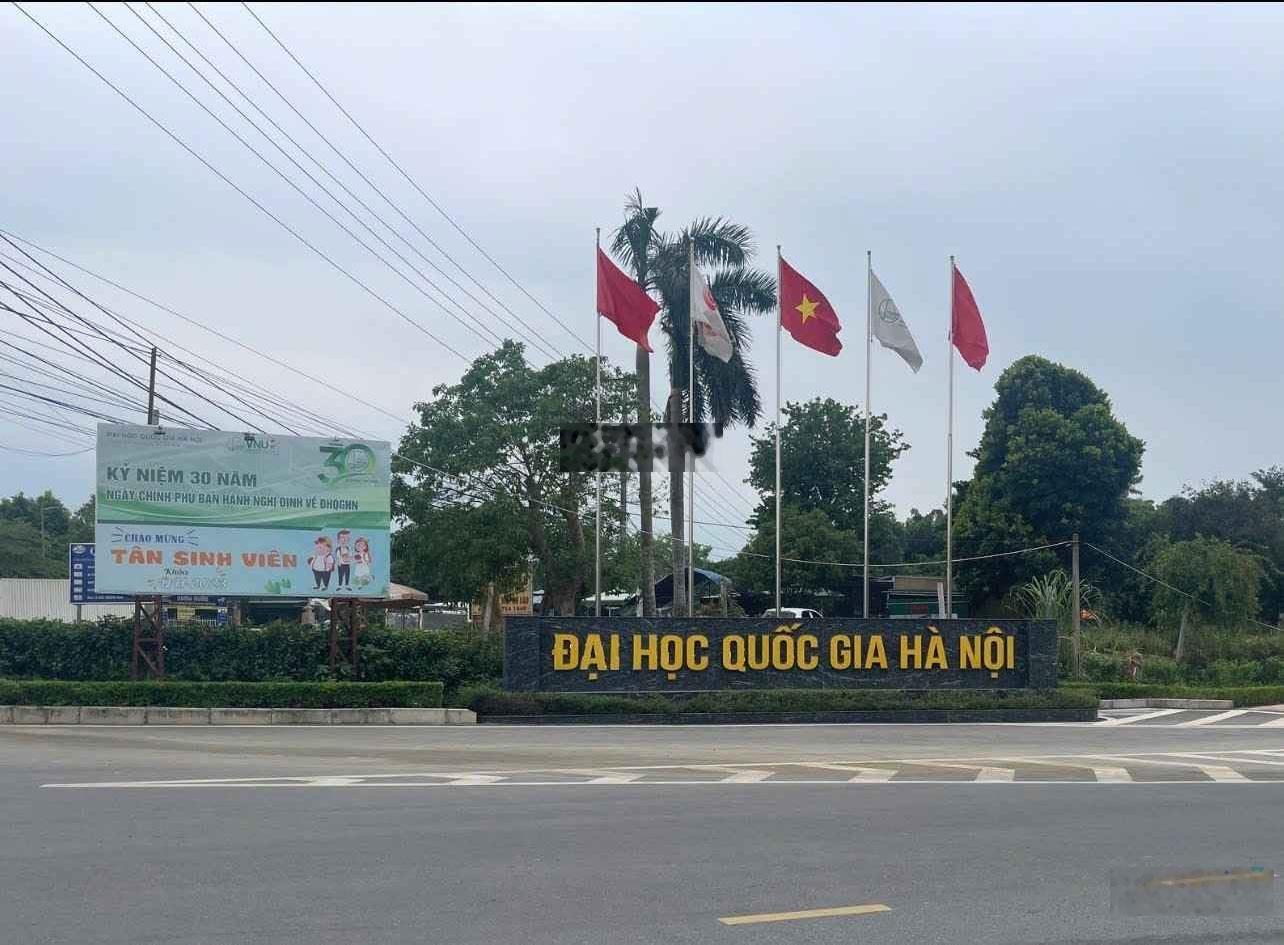 Bán Đất 100m2 tại Đường Vai Réo ngay sát Khu Đại Học Quốc Gia, Xã Phú Cát, Quốc Oai, Hà Nội, 3,4 tỷ
