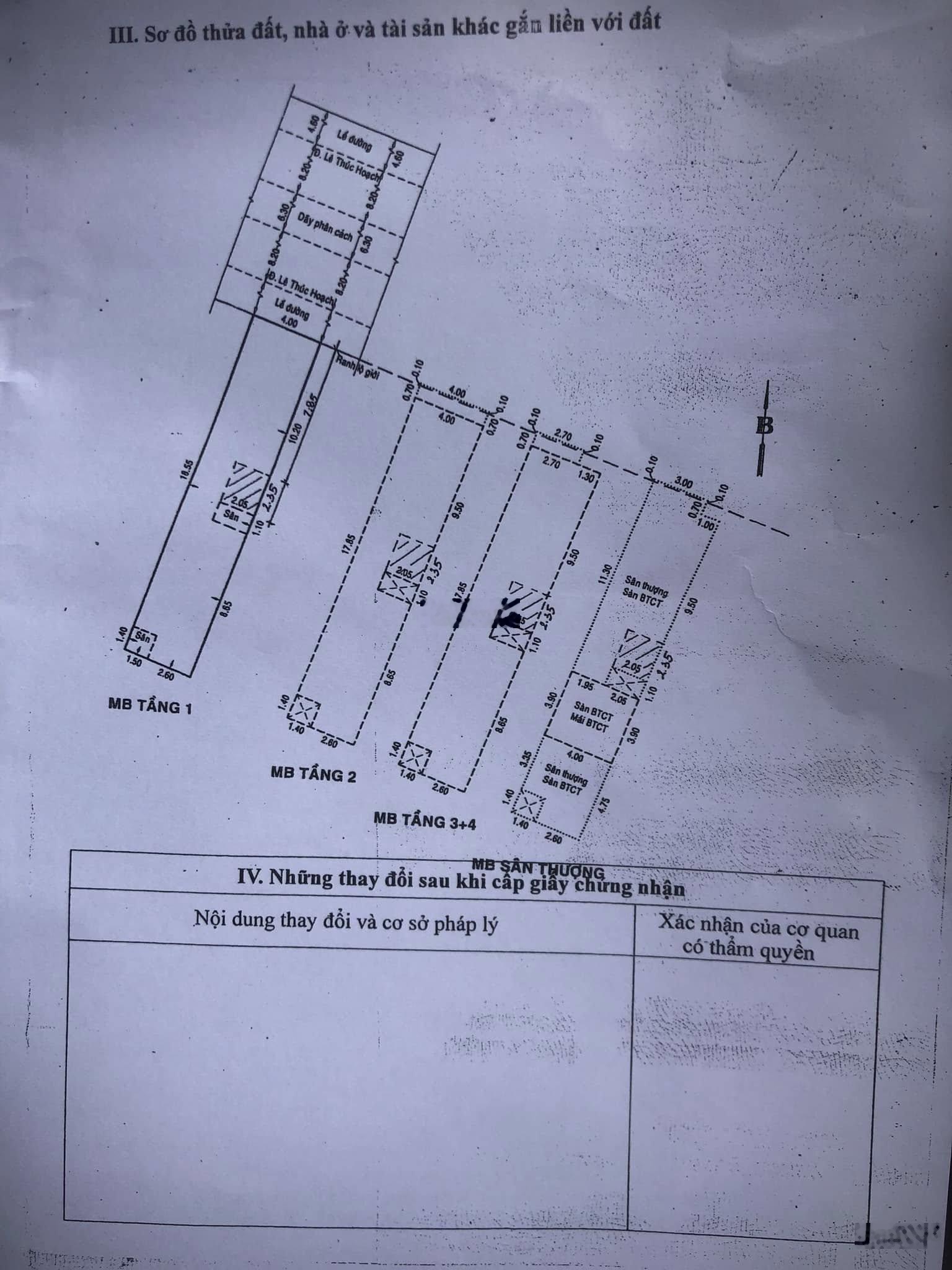 Bán nhà mặt phố Đường Lê Thúc Hoạch, Tân Phú, giá siêu hời 12,5 tỷ, 4x20m 5 tầng khoán 23tr/th