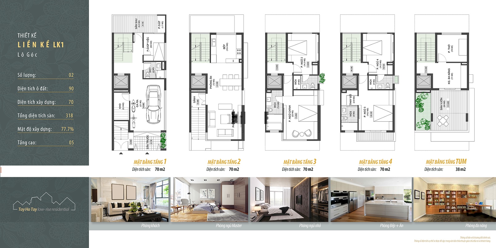CHÍNH CHỦ muốn nhường biệt thự Romantic Park Tây Hồ Tây, 58 tỷ, 120m2, giá ưu đãi để lo việc