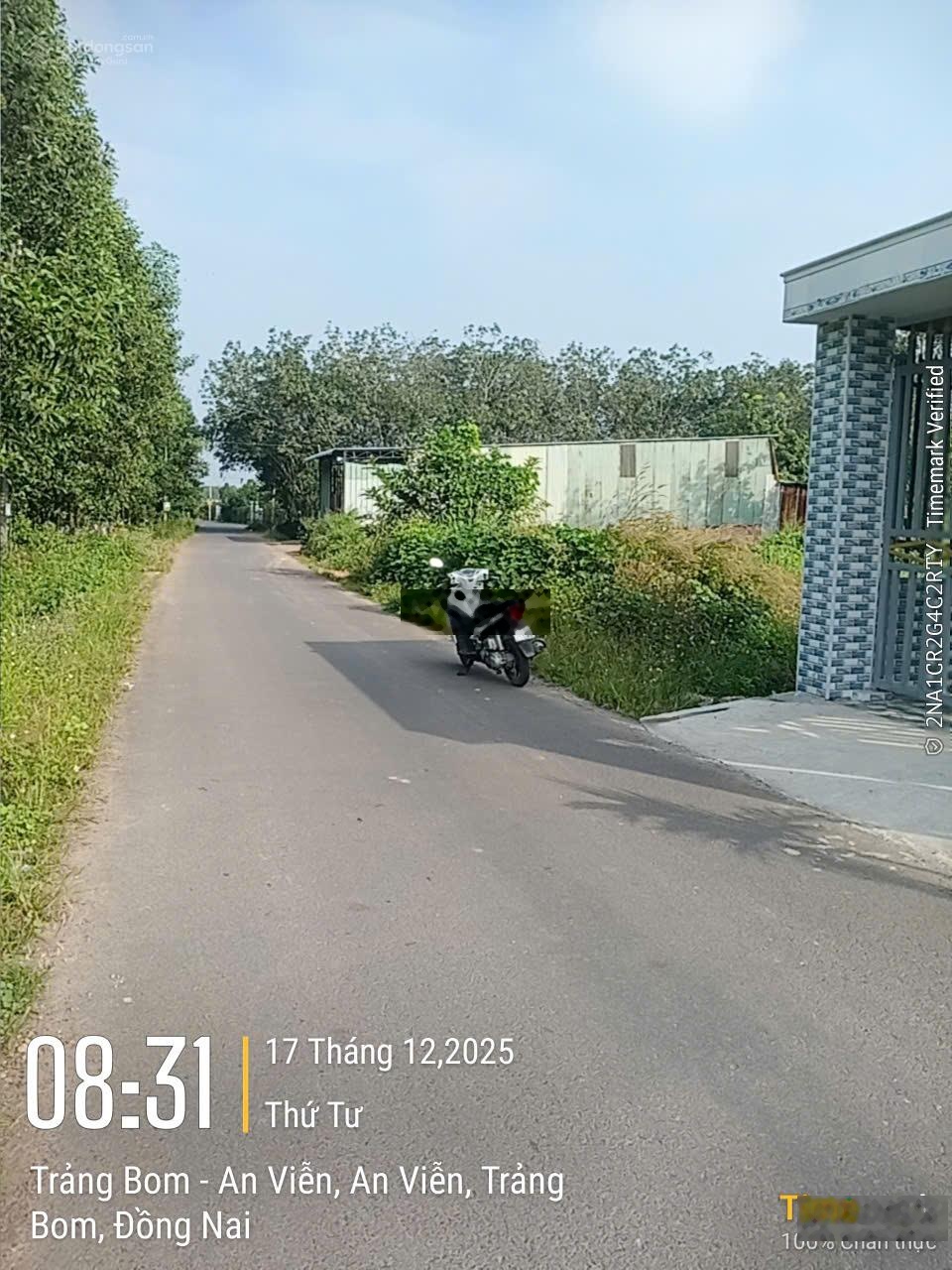 Đất mặt tiền đường nhựa An Viễn Trảng Bom Đồng Nai gần kề KCN Giang Điền và ĐT 777 - (Phùng Hưng)