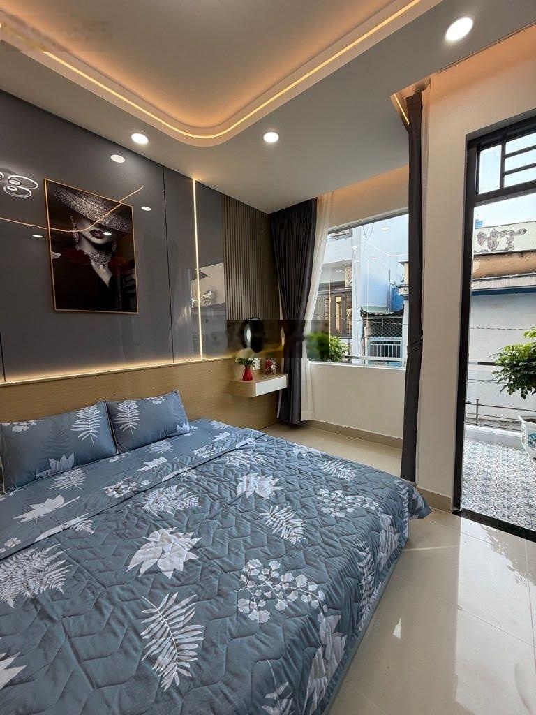 Hẻm xe hơi 4 tầng, full nội thất - 120m2 DTSD - Nguyễn Văn Khối - 6 tỷ chút