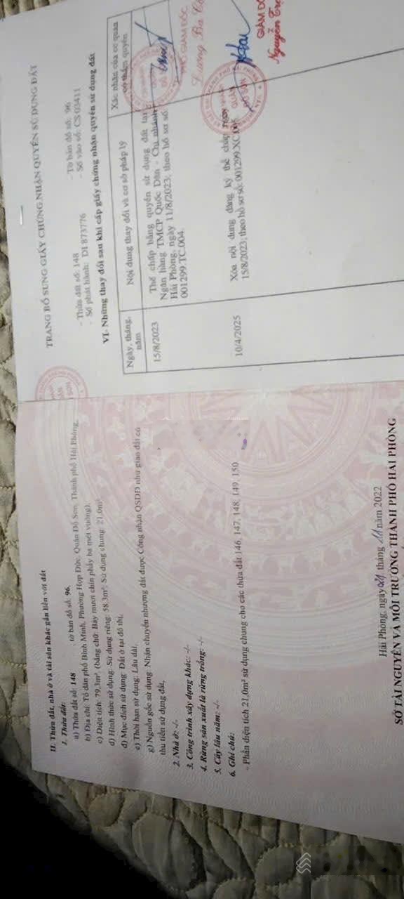 Lô Đất tuyến 2 Bình Minh , Nam Đồ Sơn Hải Phòng 58m giá chỉ 6xx