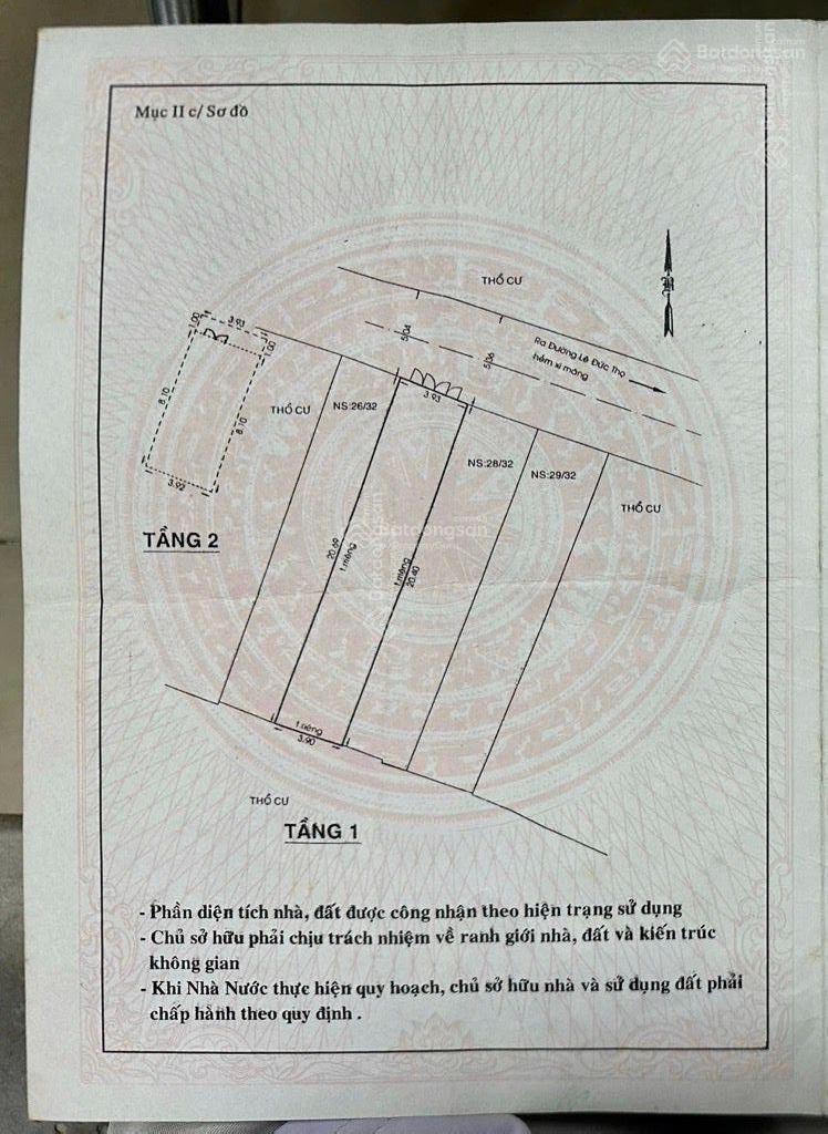 Nhỉnh 6 tỷ - hẻm nhựa 6m xe hơi - thuận xây mới Lê Đức Thọ P16 Gò Vấp