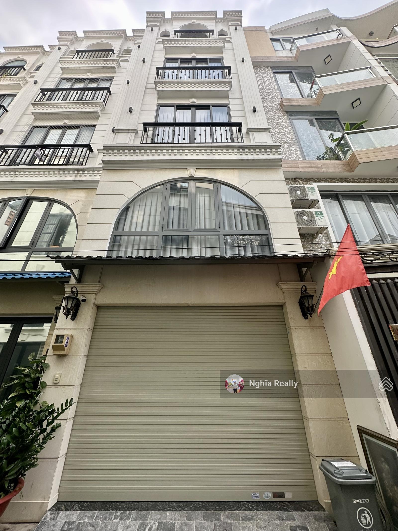 Khu Đồng Bộ Sang + An Ninh| Chỉ Hơn 10 tỷ Sở Hữu Nhà Mới Sẵn 5 Tầng Khu Nguyễn Văn Đậu - 4,5 x 12m