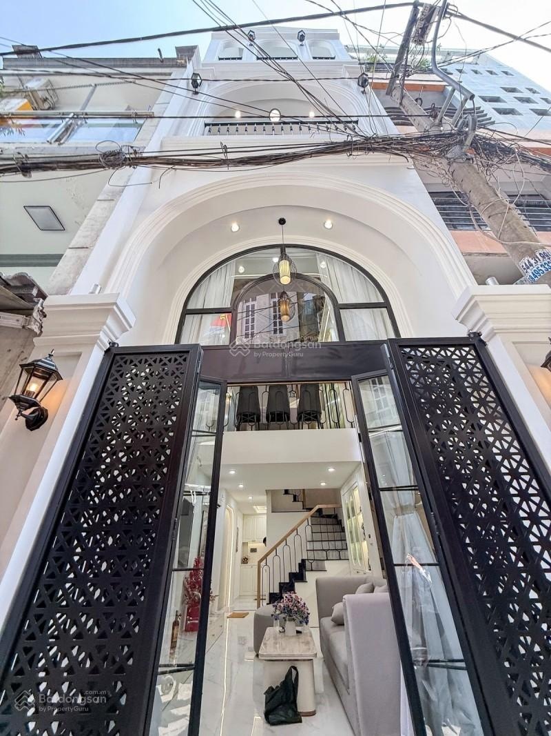 Hẻm ô tô khu phan xích long nhà đẹp sát mặt tiền 4 tầng 4 pn 5 wc full nội thất cao cấp