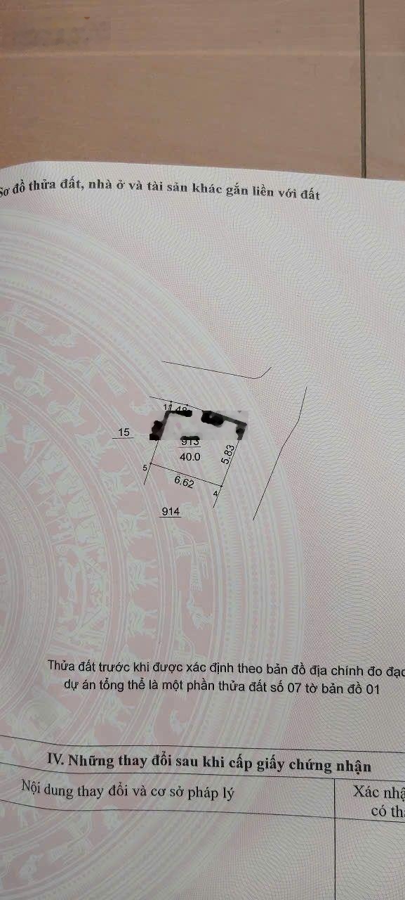 Cần bán mảnh 40m2 lô góc ô tô tránh dừng đỗ kinh thôn Phương Bản Song Phương Hoài Đức