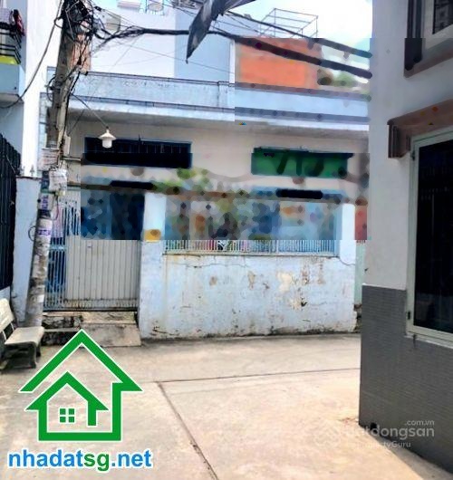 Chỉ 6.8 tỷ - nhà 68m2 - hẻm 4m ngay trung tâm P. Tân Thành - Tân Phú. DT: 68m2 (3.8 x 18)m nở hậu