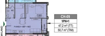 Chính chủ bán gấp CC The Paris - Vinhomes Ocean Park, 3,52 tỷ, 47,2m2