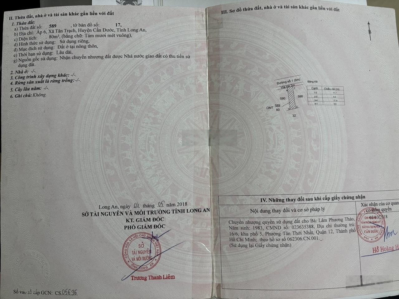 Chỉ 950 tr - 100% thổ - SHR - xây dựng tự do - KDC Nam Phong Dragon, TL 826, Cần Đước, Long An