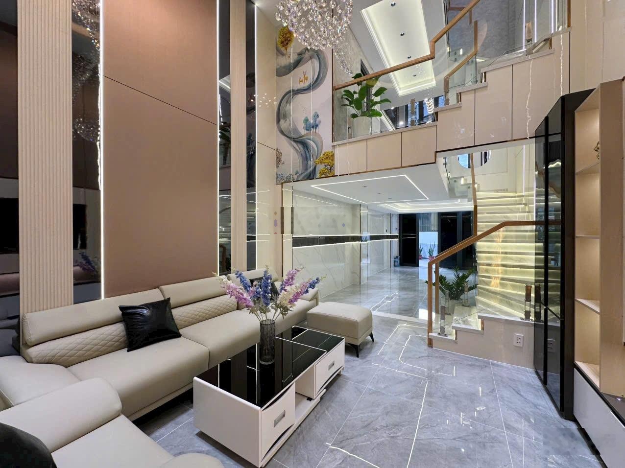 Nhà 4 tầng 56m2 - ôtô đậu tận ở - Mai Văn Vĩnh, Quận 7. 4x14m. Sổ sẵn không dính quy hoạch