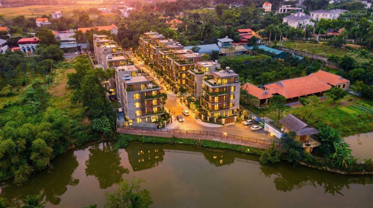 100m2 full thổ cư, đường trục chính 10m, 2 ô tô tránh nhau, view hồ, sẵn sổ