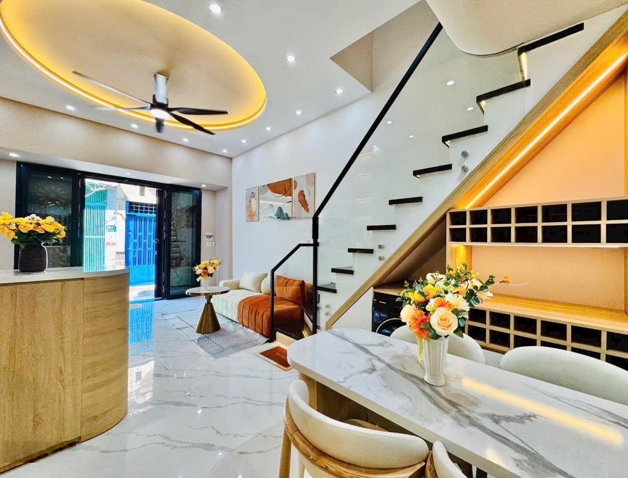 Lên sóng nhà đẹp 3 phòng ngủ gần chợ Thạch Đà Gò Vấp. Phạm Văn Chiêu-P.AHT (P. 14 cũ) - giá 5 tỷ 4