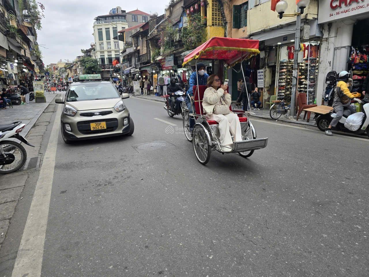 Mặt tiền khủng bố mặt phố cổ kinh doanh Hàng Đường 173m2 4 tầng MT 8.5m 128 tỷ Hàng Đào Hoàn Kiếm