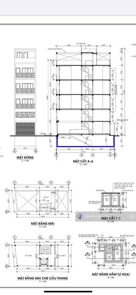Đất MT HXH 8m _ Ngang 5m _Xây Mới Hầm + 6 Tầng _Cách Nơ Trang Long 1 Căn _Thiết kế 9Pn +Tháng Máy