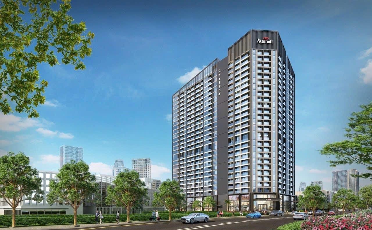 Bán gấp Skyline West Lake 135 triệu/m2 căn 97m² hướng Nam, cănlayout vuông đẹp, Vườn Đào Hồ Tây