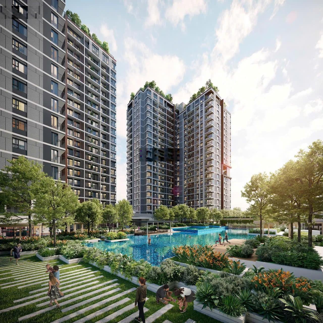 Căn hộ studio dự án Elysian 36,8m2 1PN 1WC, view hồ bơi, giá 2,45 tỷ (102%) thanh toán 30% nhận nhà