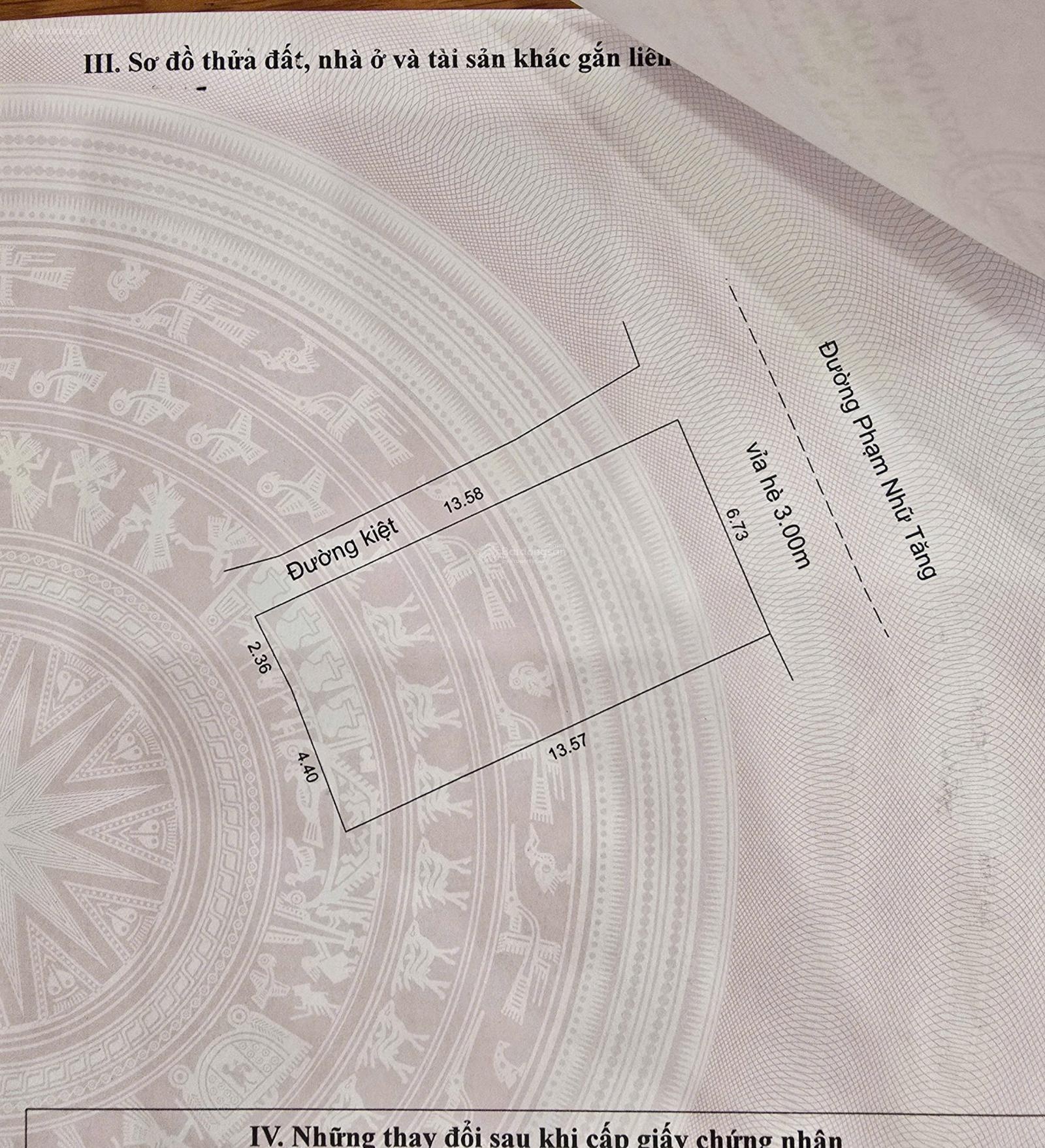 Lô góc 2 măt tiền đường 7m5 Q. Thanh Khê, Đà Nẵng bề ngang gần 7m quá đẹp