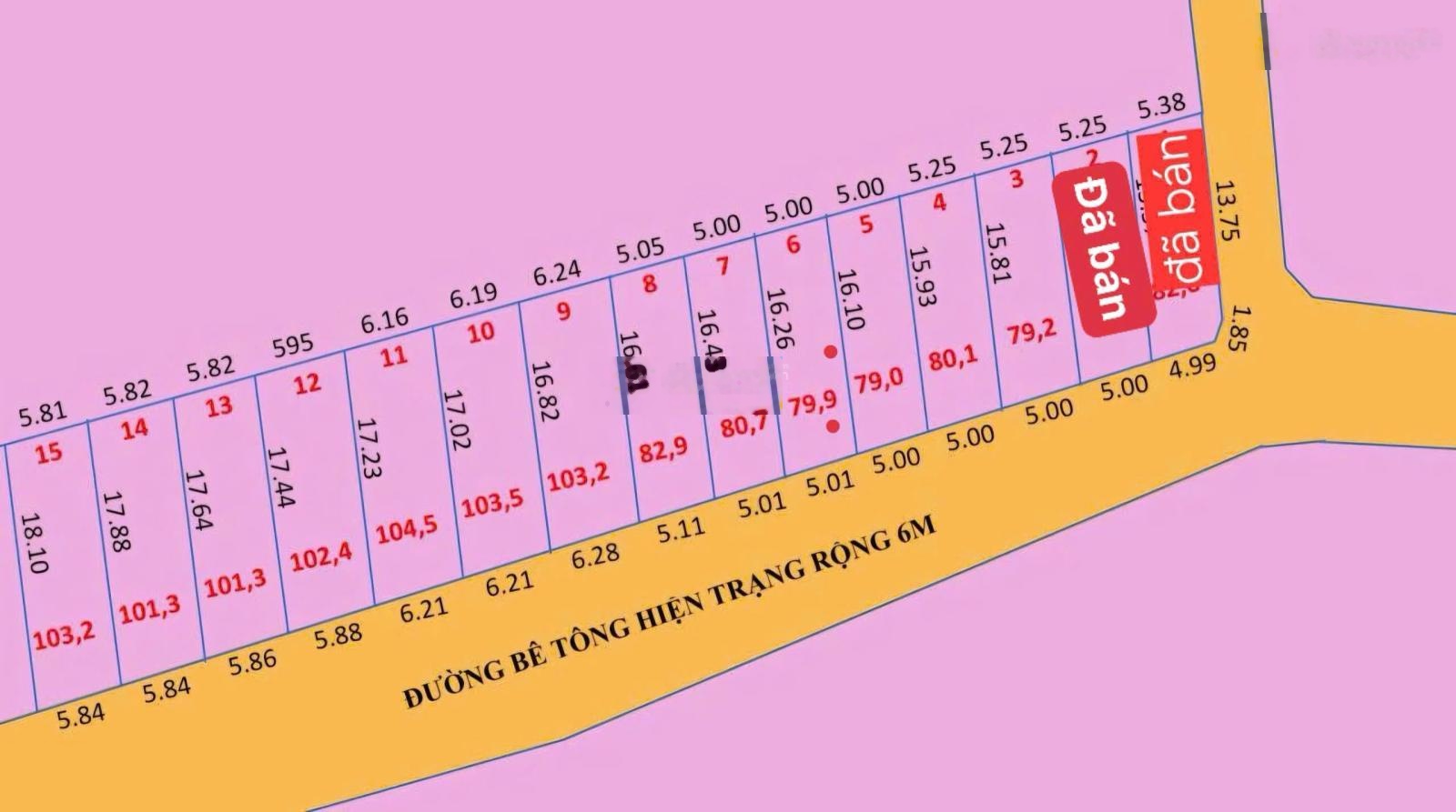 Chỉ 430tr/lô đất thổ cư Suối Tiên, Diên Khánh đường 6m gần HL39