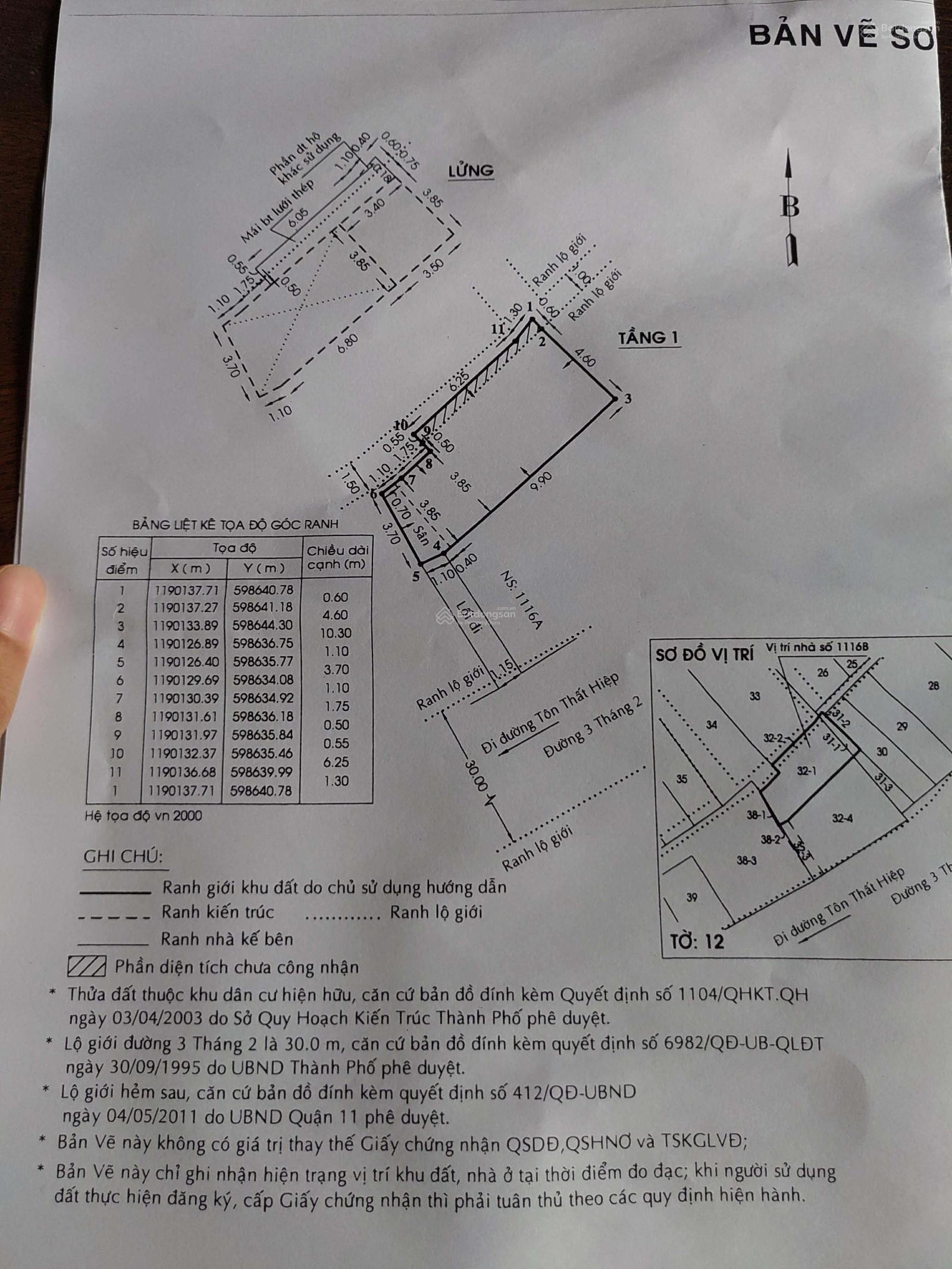 Bán nhà mặt tiền 3/2 chính chủ