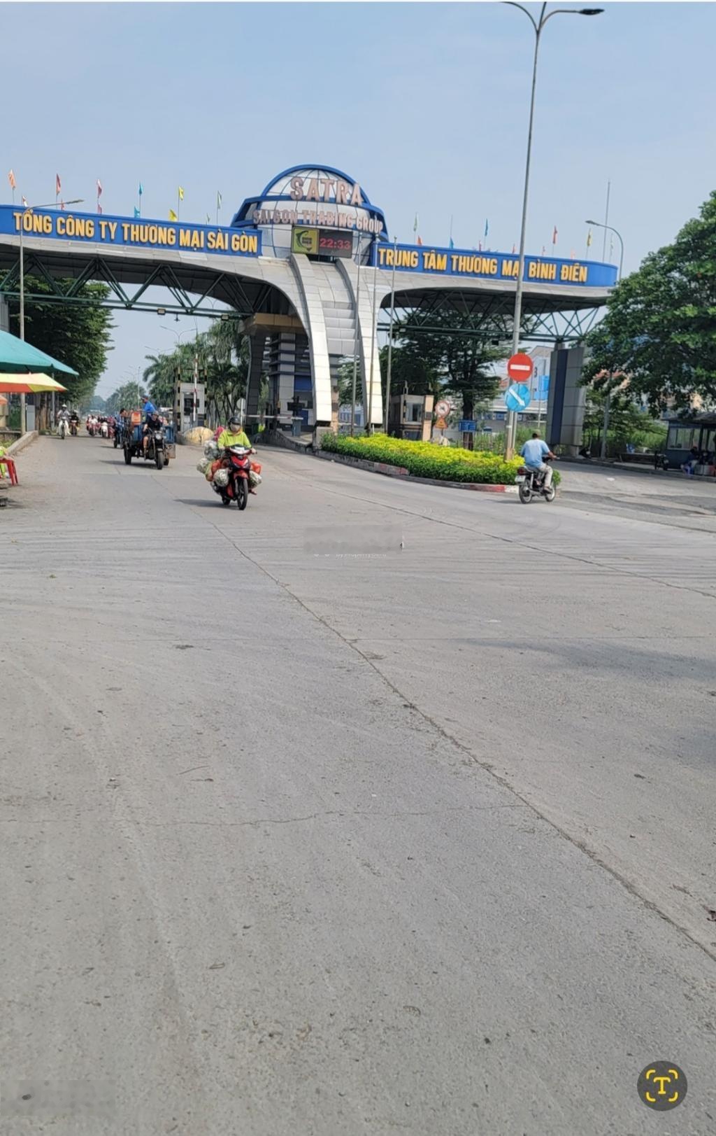 Siêu hiếm mặt tiền kinh doanh sầm uất ngay chợ Bình Điền lô đất xây dựng 5 tầng, 120m2