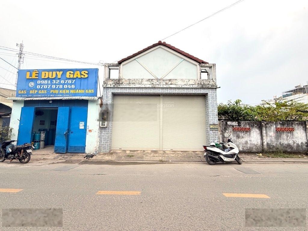 Nhà C4 MT nhánh HT13, 7*23m SHR CN 130m2, đang cho thuê 15tr/tháng. Giá bán 9,9tỷ