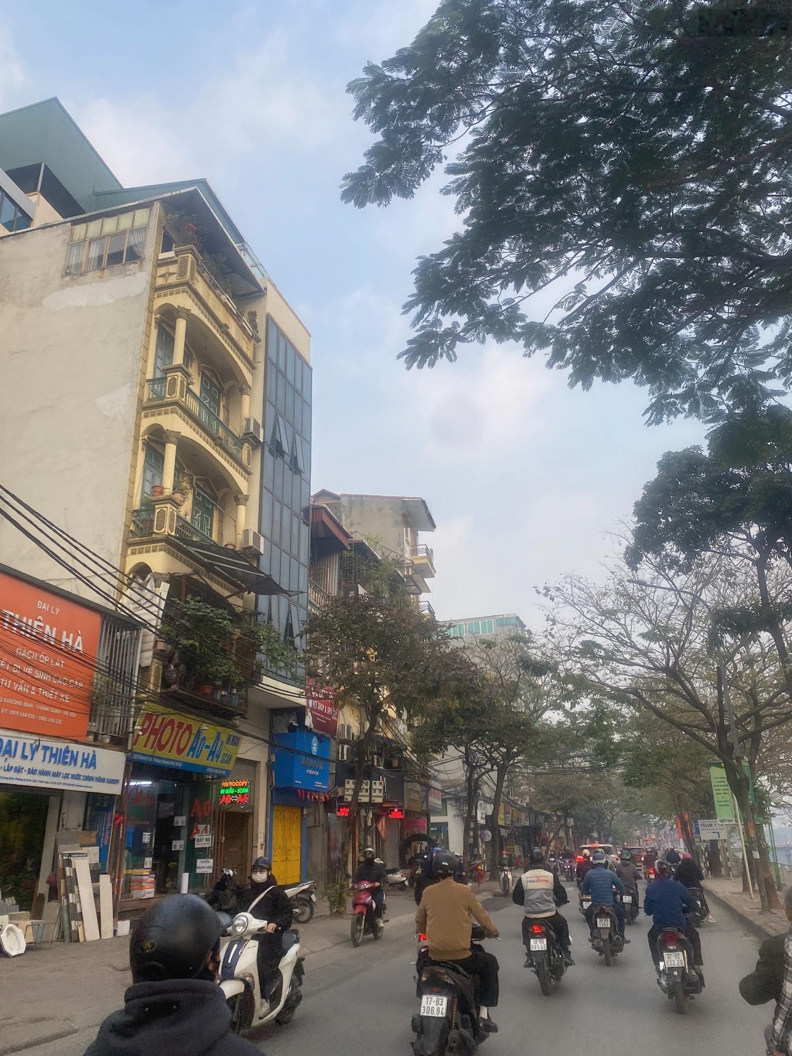 Cho thuê nhà mặt phố Khương Đình, diện tích 80m2 x 7 tầng, MT 5m, mọi mô hình