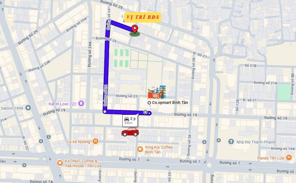 Bán nhà mặt tiền khu Tên Lửa, 4 x 20m, 3.5 tấm, 9 tỷ. Gần Coopmart (Tín Hưng)